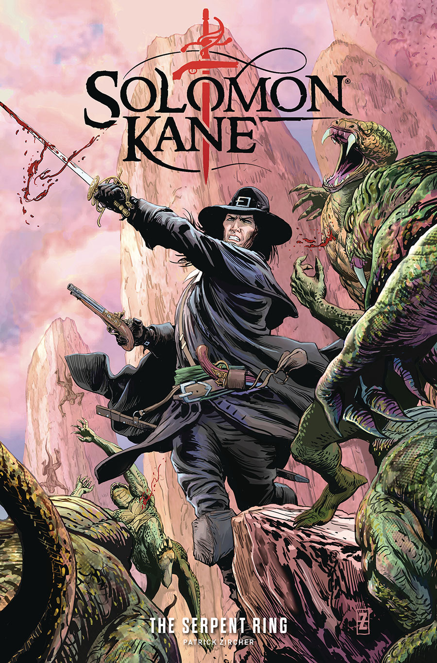 Solomon Kane The Serpent Ring #3 Cover C Variant Patrick Zircher Cover