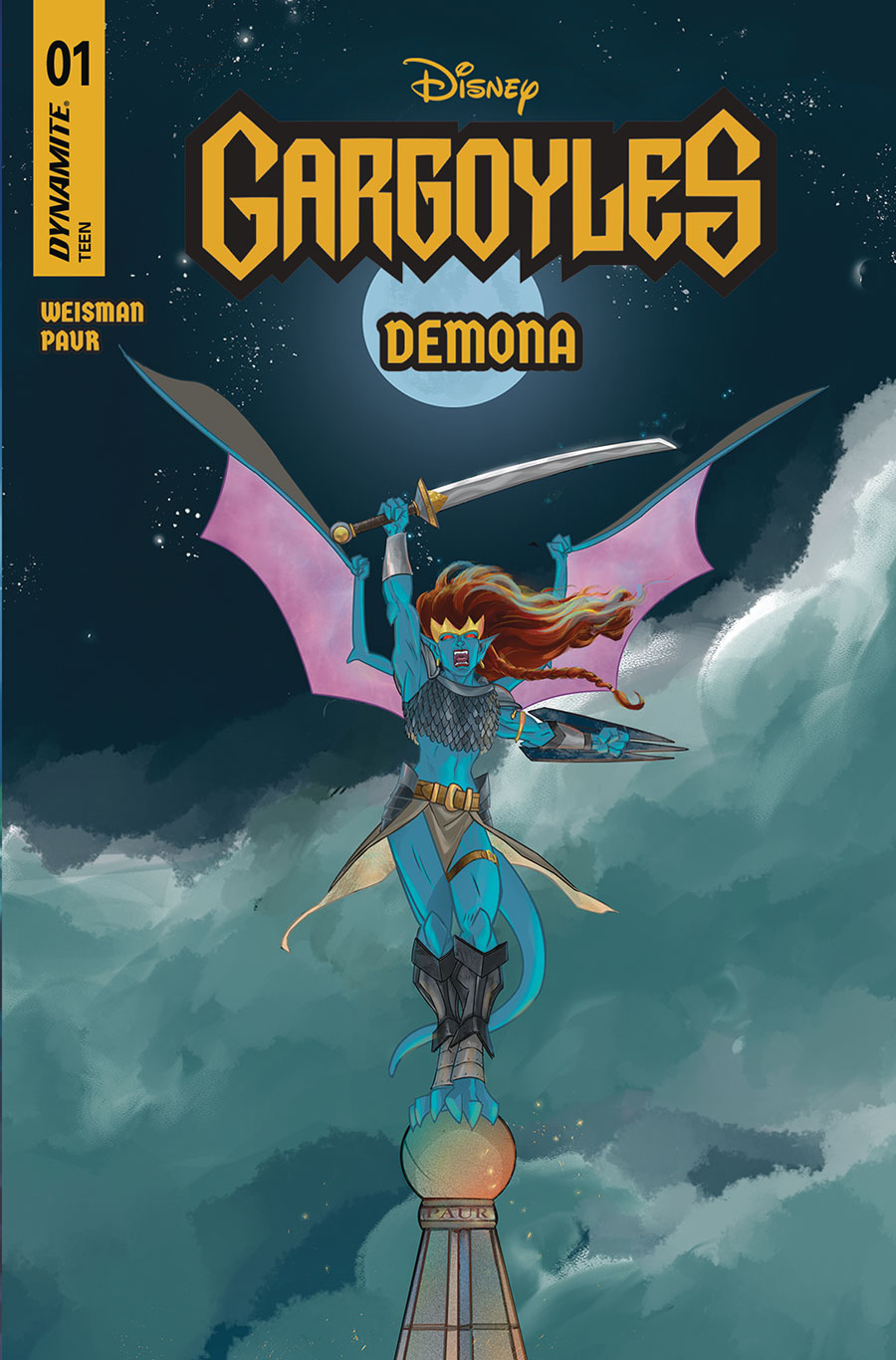 Gargoyles Demona #1 Cover C Variant Frank Paur Cover