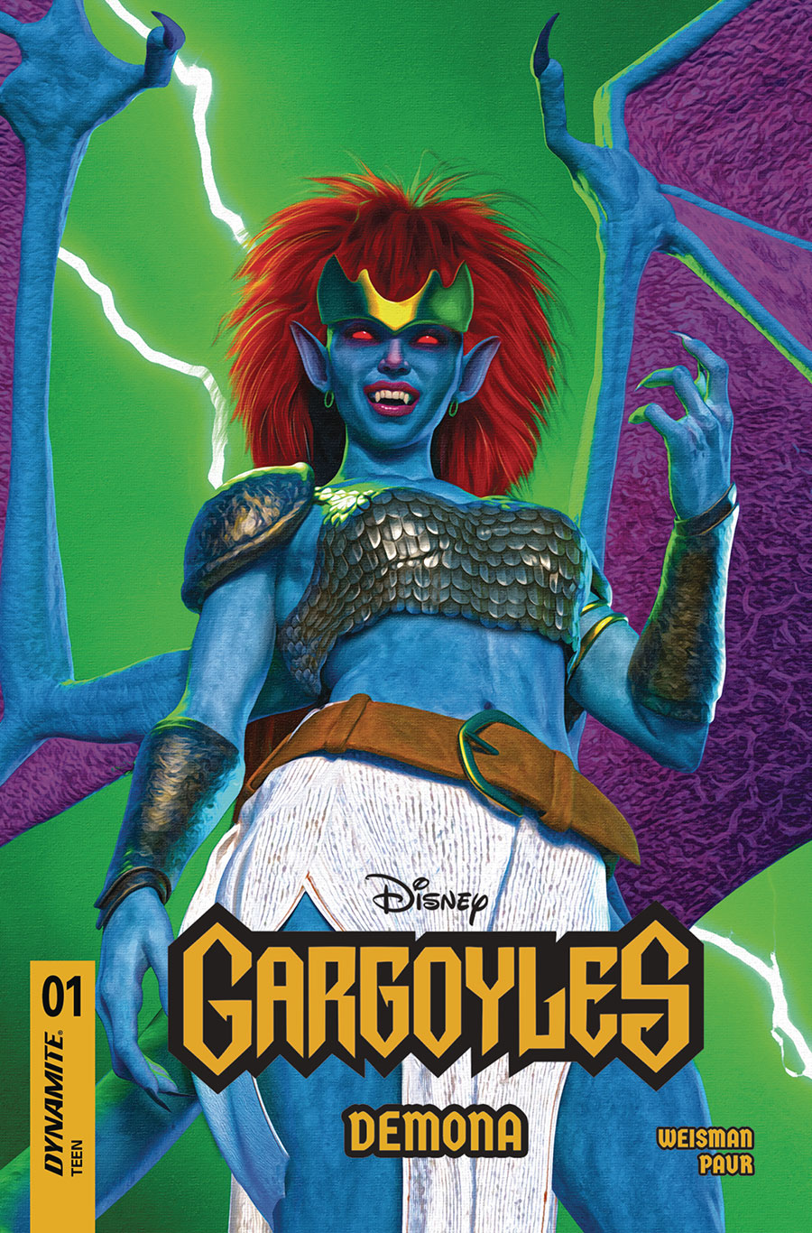 Gargoyles Demona #1 Cover D Variant Mark Spears Cover