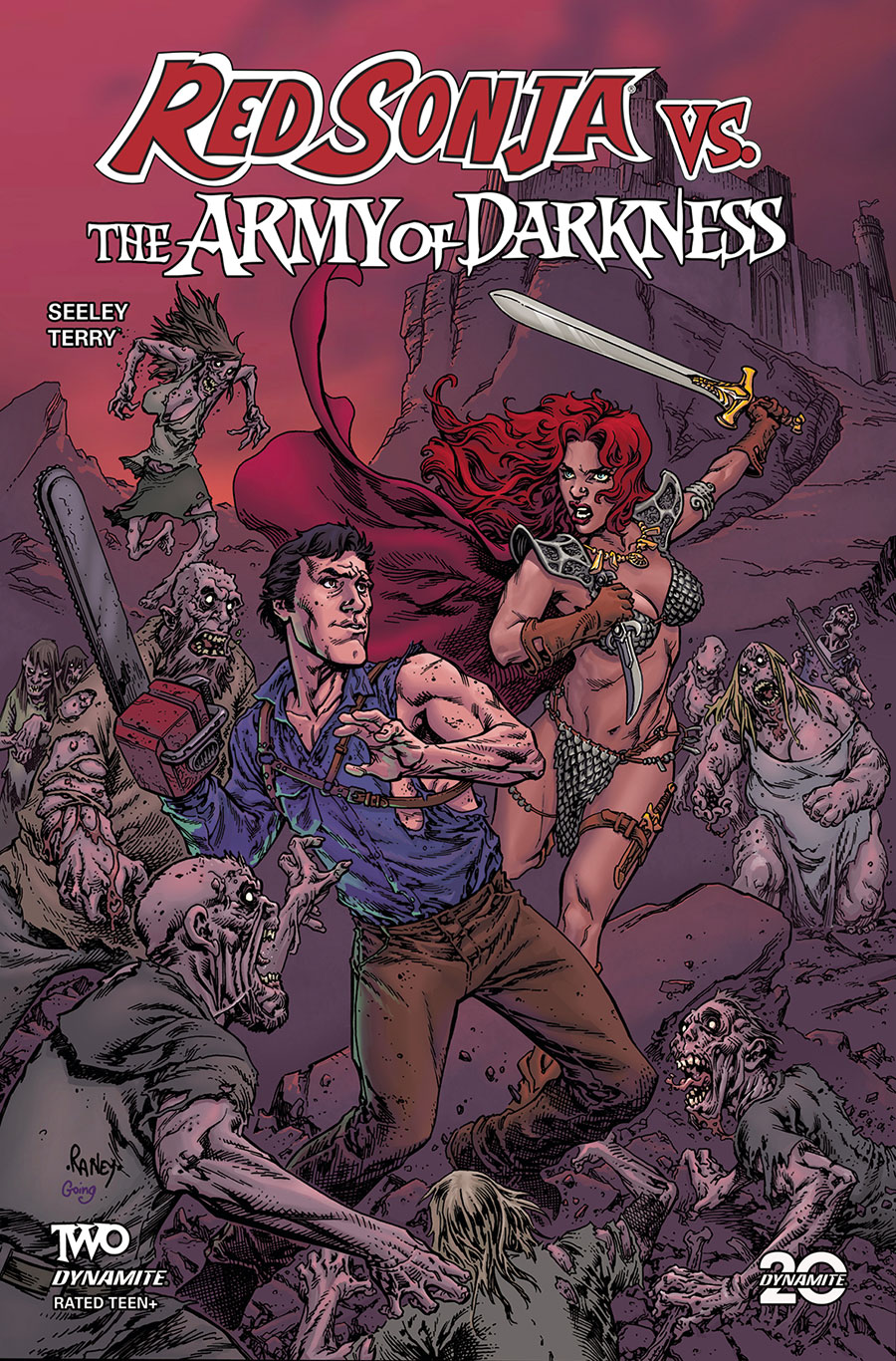 Red Sonja vs The Army Of Darkness #2 Cover C Variant Tom Raney Cover