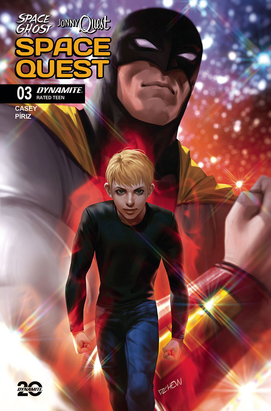 Space Ghost Jonny Quest SpaceQuest #3 Cover C Variant Derrick Chew Cover