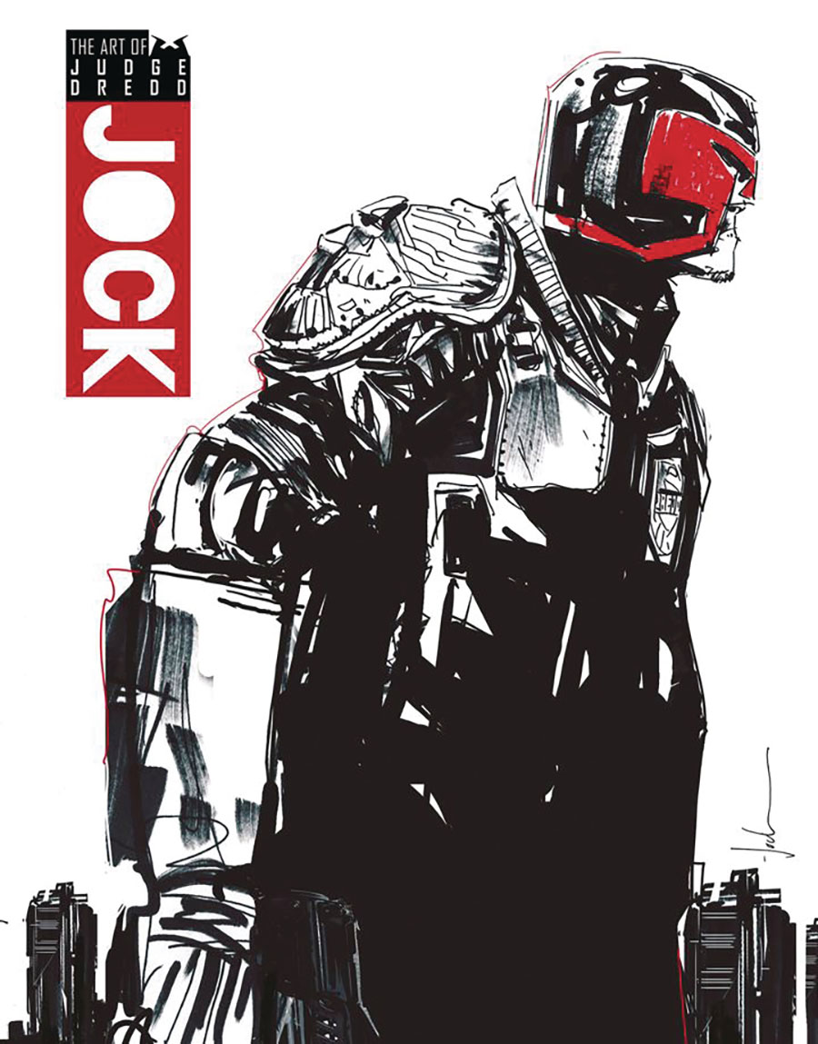 ART OF JUDGE DREDD BY JOCK HC (C: 0-1-2)