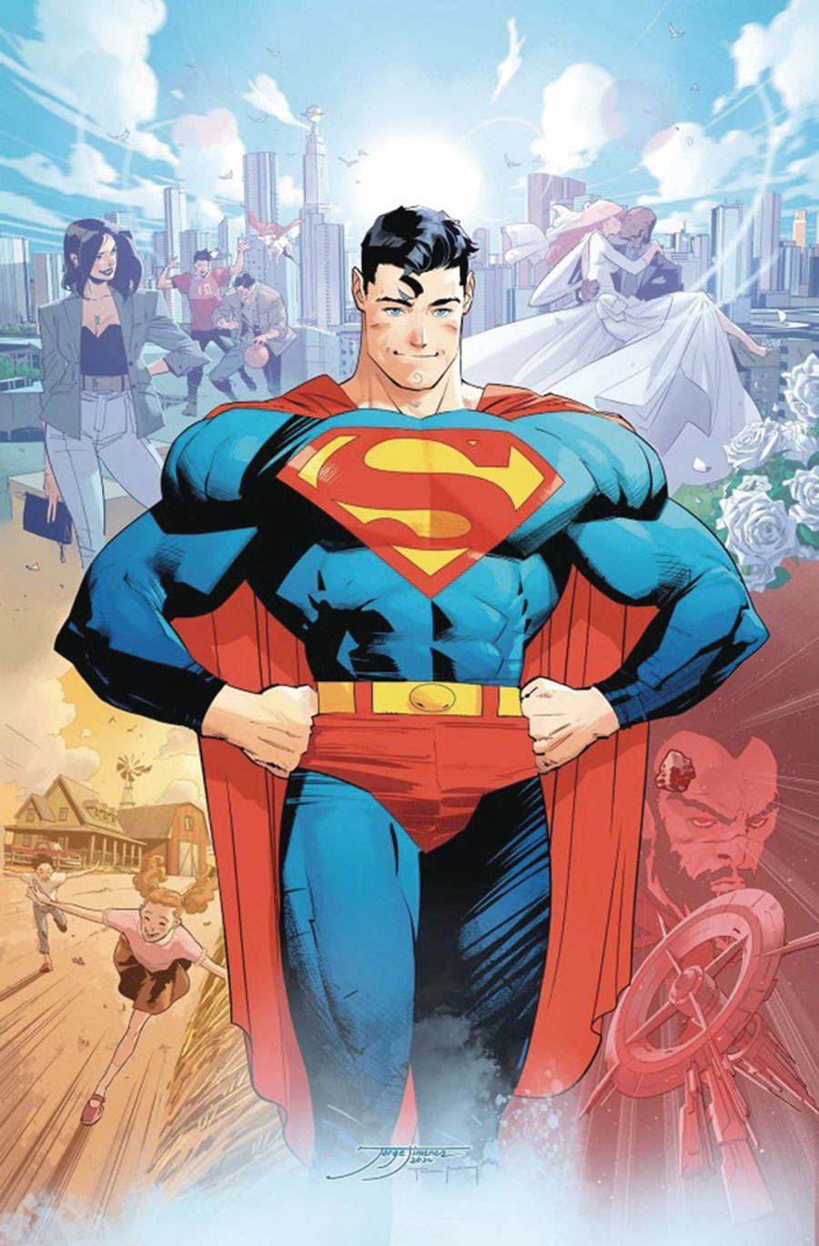 Summer Of Superman Special #1 (One Shot) Cover J DF Signed By Joshua Williamson