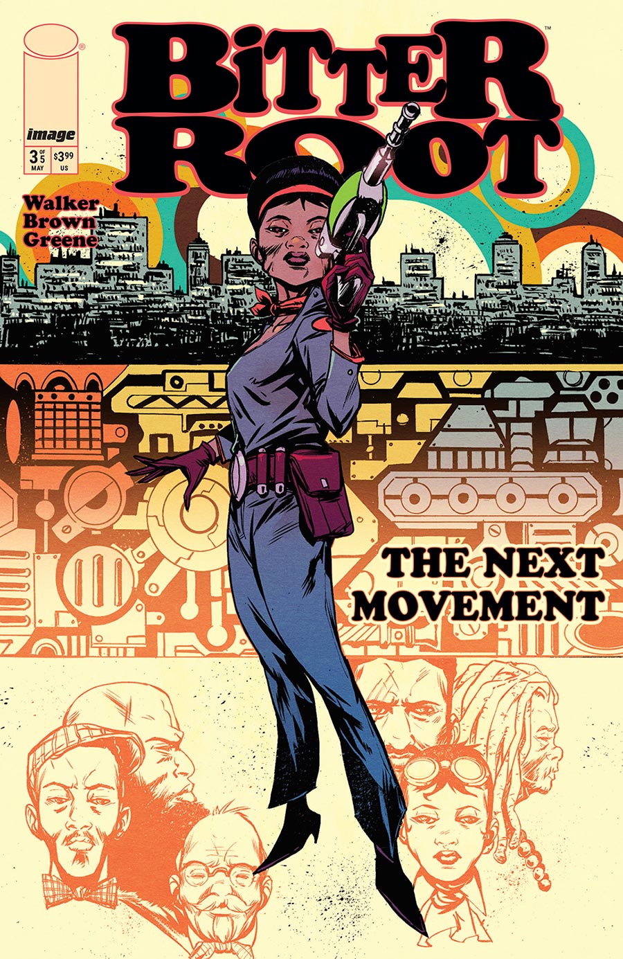 Bitter Root The Next Movement #3 Cover A Regular Sanford Greene Connecting Cover