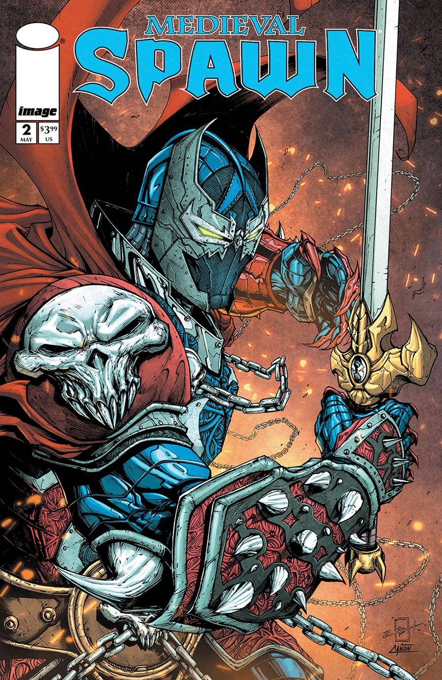 Medieval Spawn #2 Cover B Variant Jonathan Uribe Cover