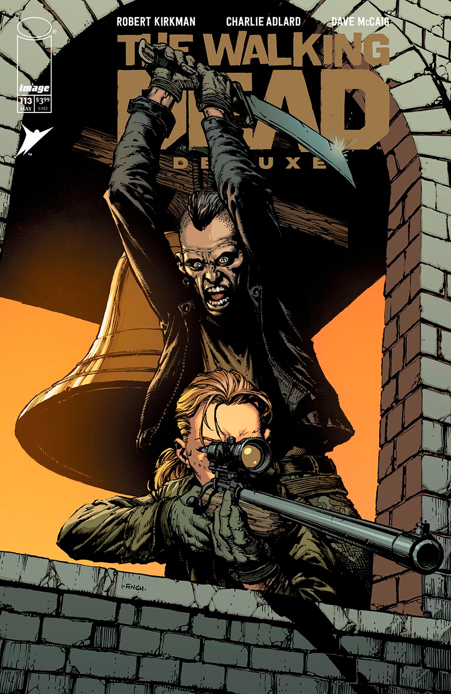 Walking Dead Deluxe #113 Cover A Regular David Finch & Dave McCaig Cover