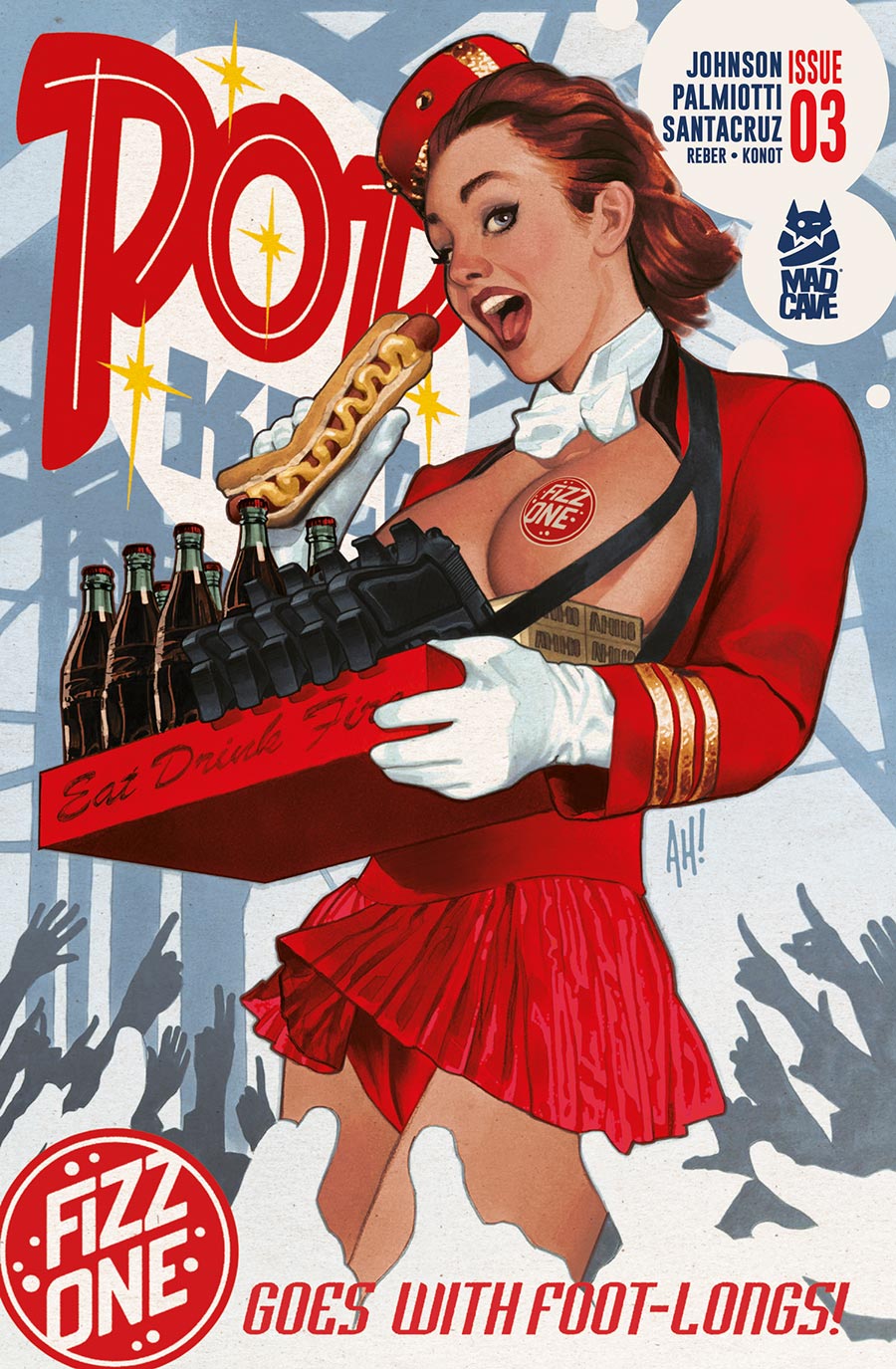 Pop Kill #3 Cover B Variant Adam Hughes Cover