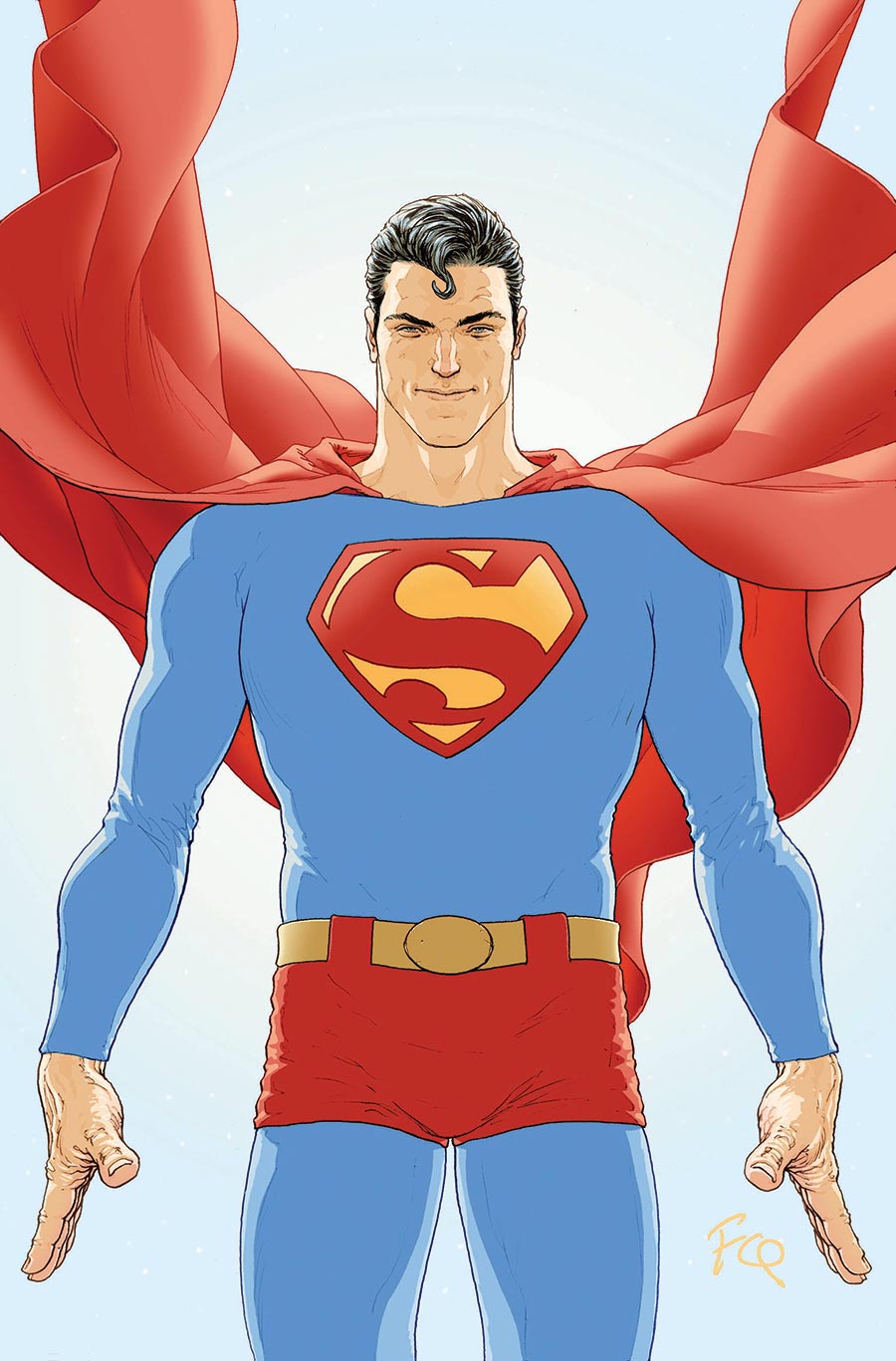 Superman Unlimited #1 Cover B Variant Frank Quitely Card Stock Cover (DC All In)