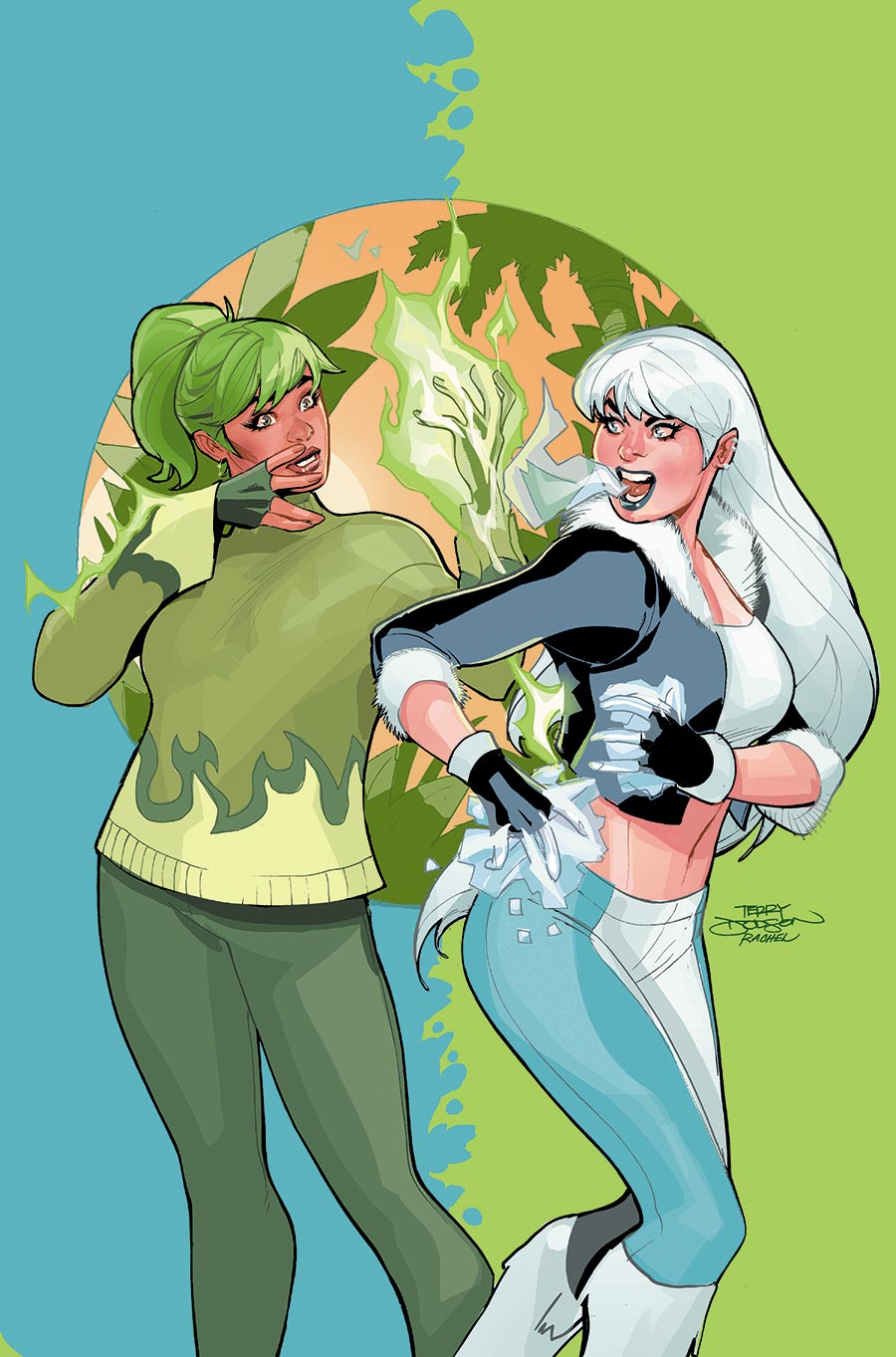 Fire & Ice When Hell Freezes Over #2 Cover A Regular Terry Dodson & Rachel Dodson Cover (DC All In)