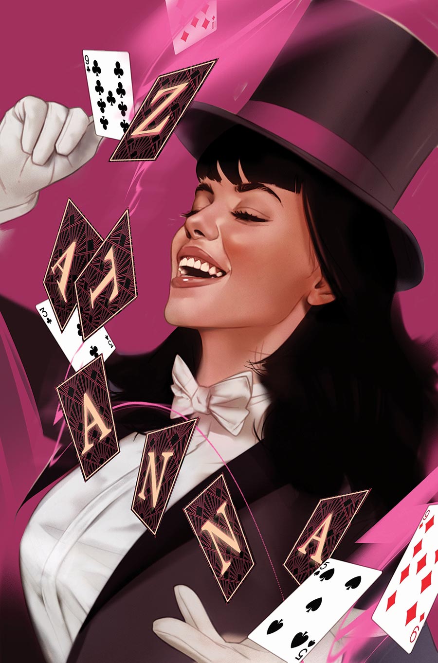 Zatanna Vol 3 #4 Cover B Variant Ben Oliver Card Stock Cover (DC All In)