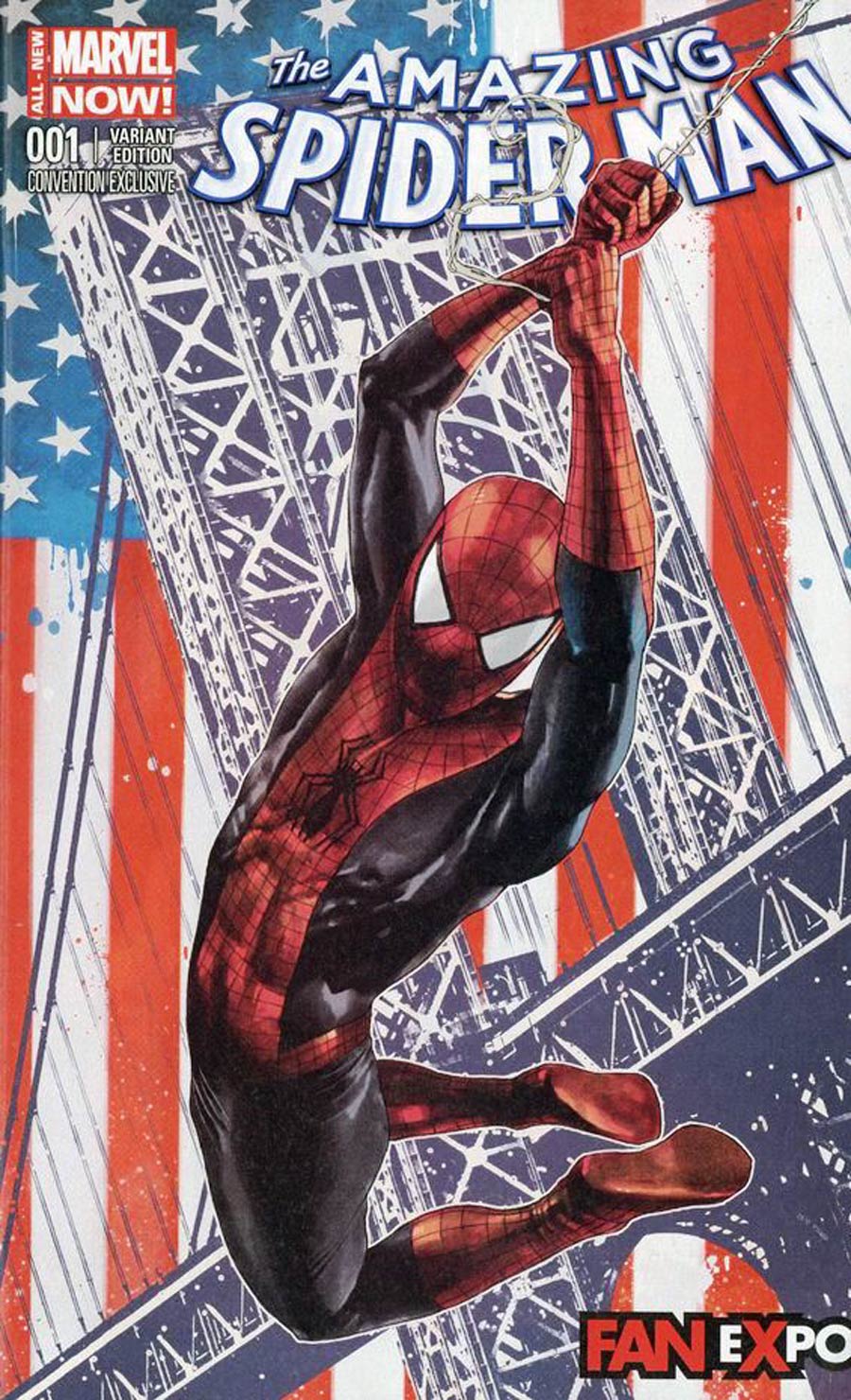 Amazing Spider-man Vol 3 #1 Cover Z-T Mico Suayan Fan Expo Convention Variant