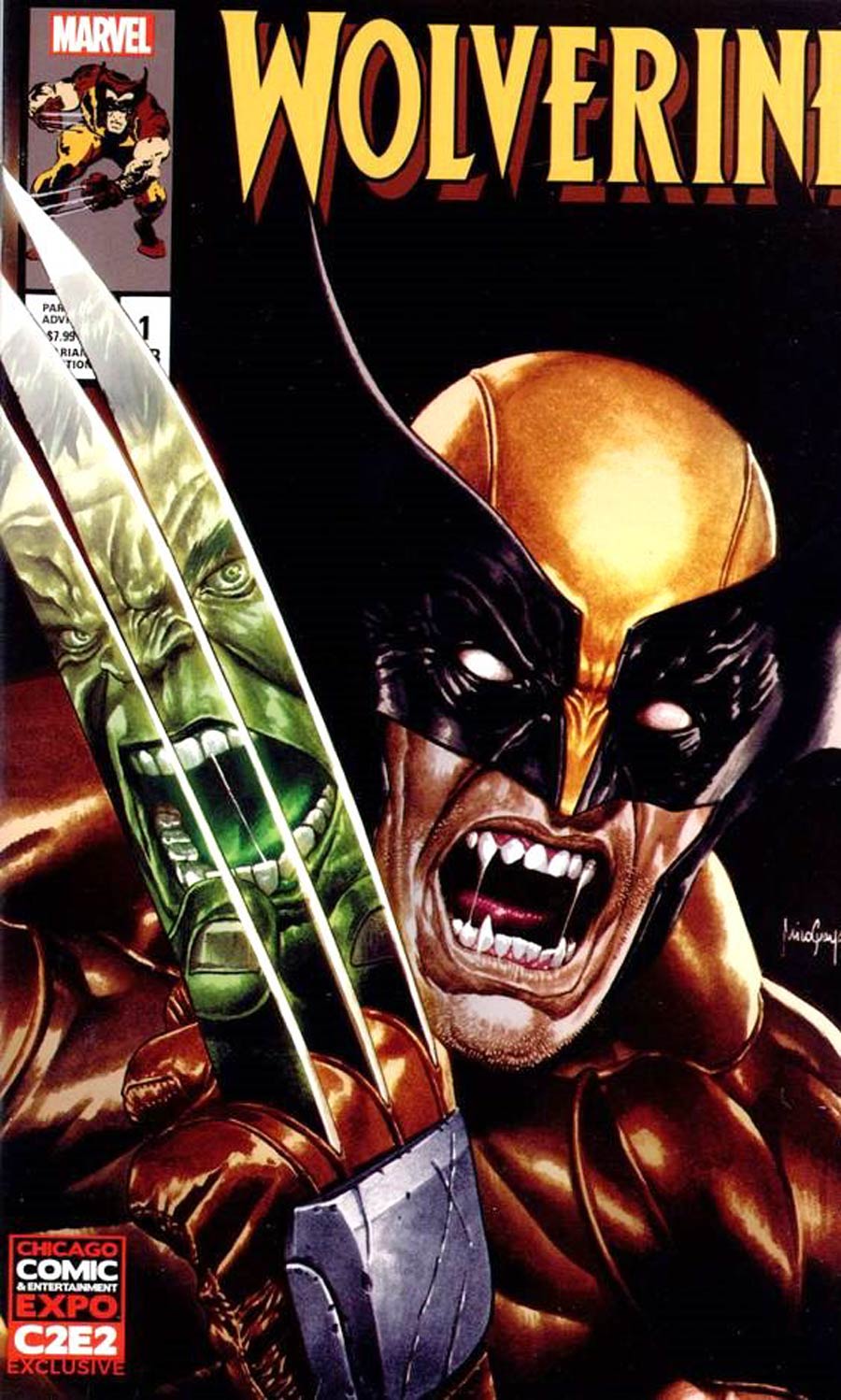 Wolverine Vol 7 #1 Cover T C2E2 2020 Exclusive