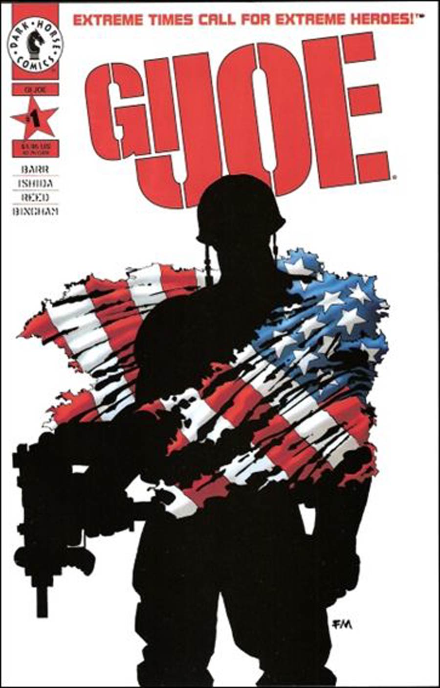 GI Joe #1 Cover A Red Logo