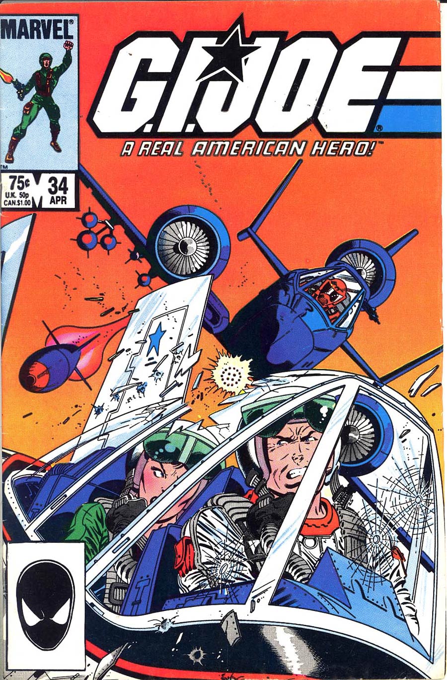 GI Joe A Real American Hero #34 Cover B 2nd Ptg