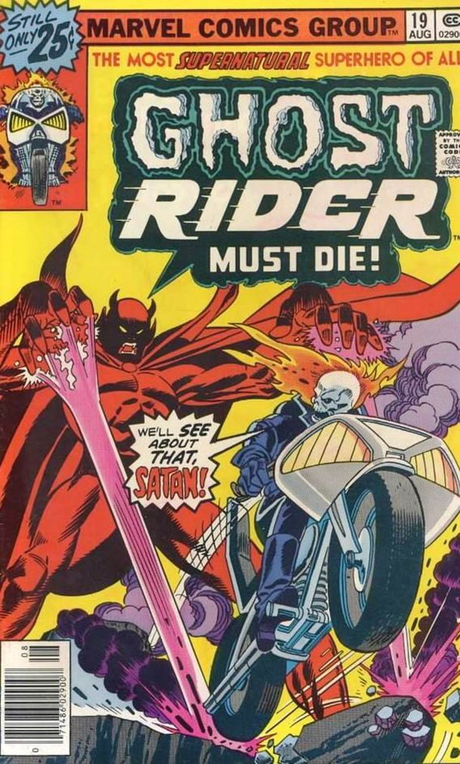 Ghost Rider #19 Cover A Regular 25-Cent Edition