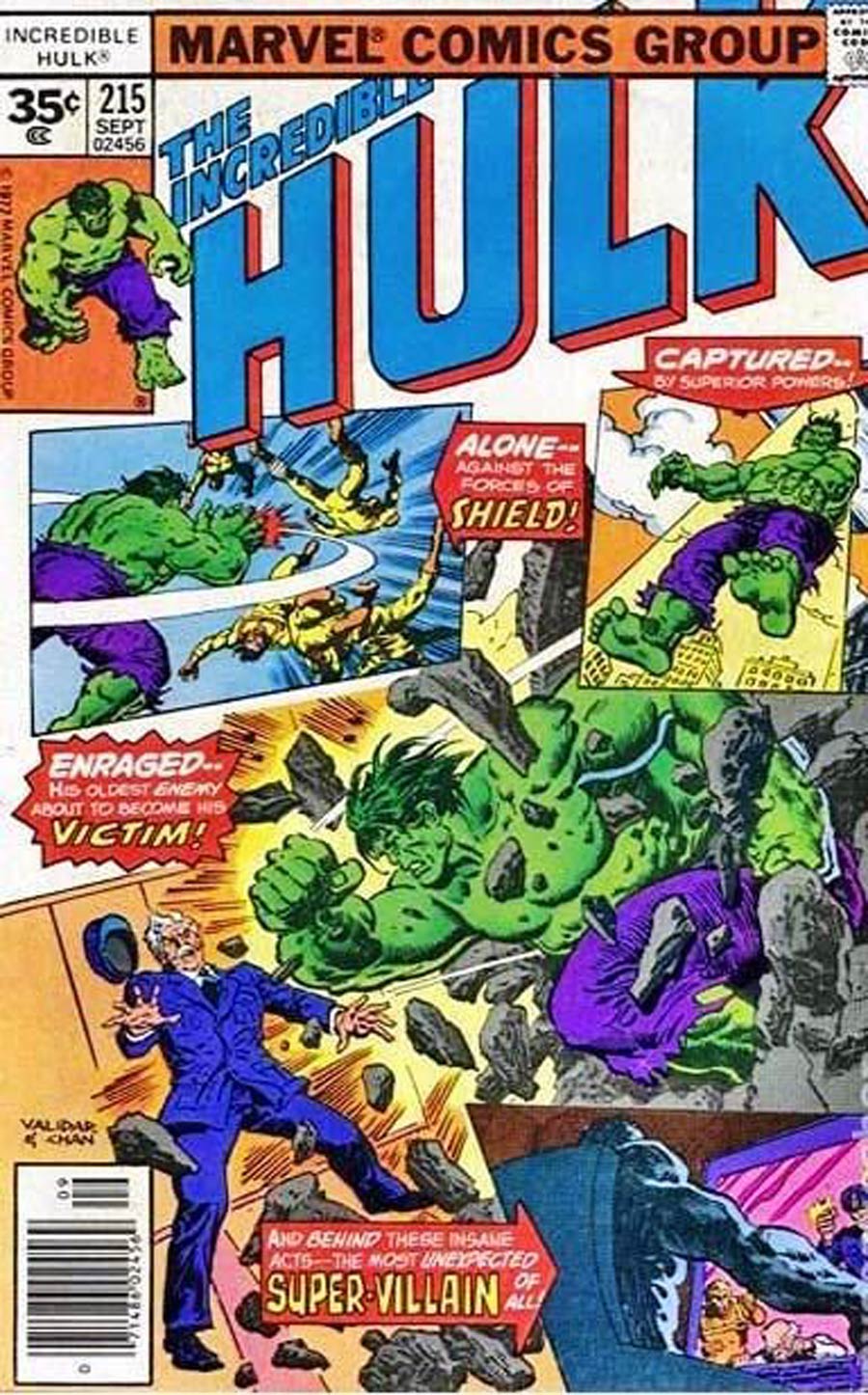 Incredible Hulk #215 Cover B 35-Cent Variant Edition