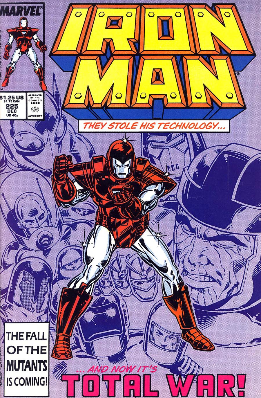 Iron Man #225 Cover A