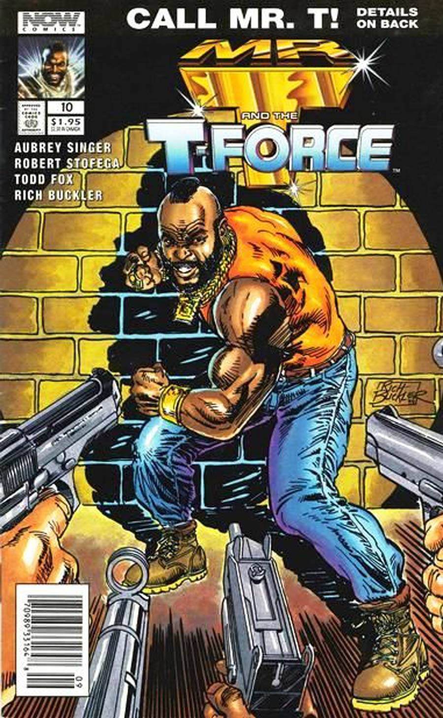 Mr T And The T-Force #10 Cover C Newsstand Edition