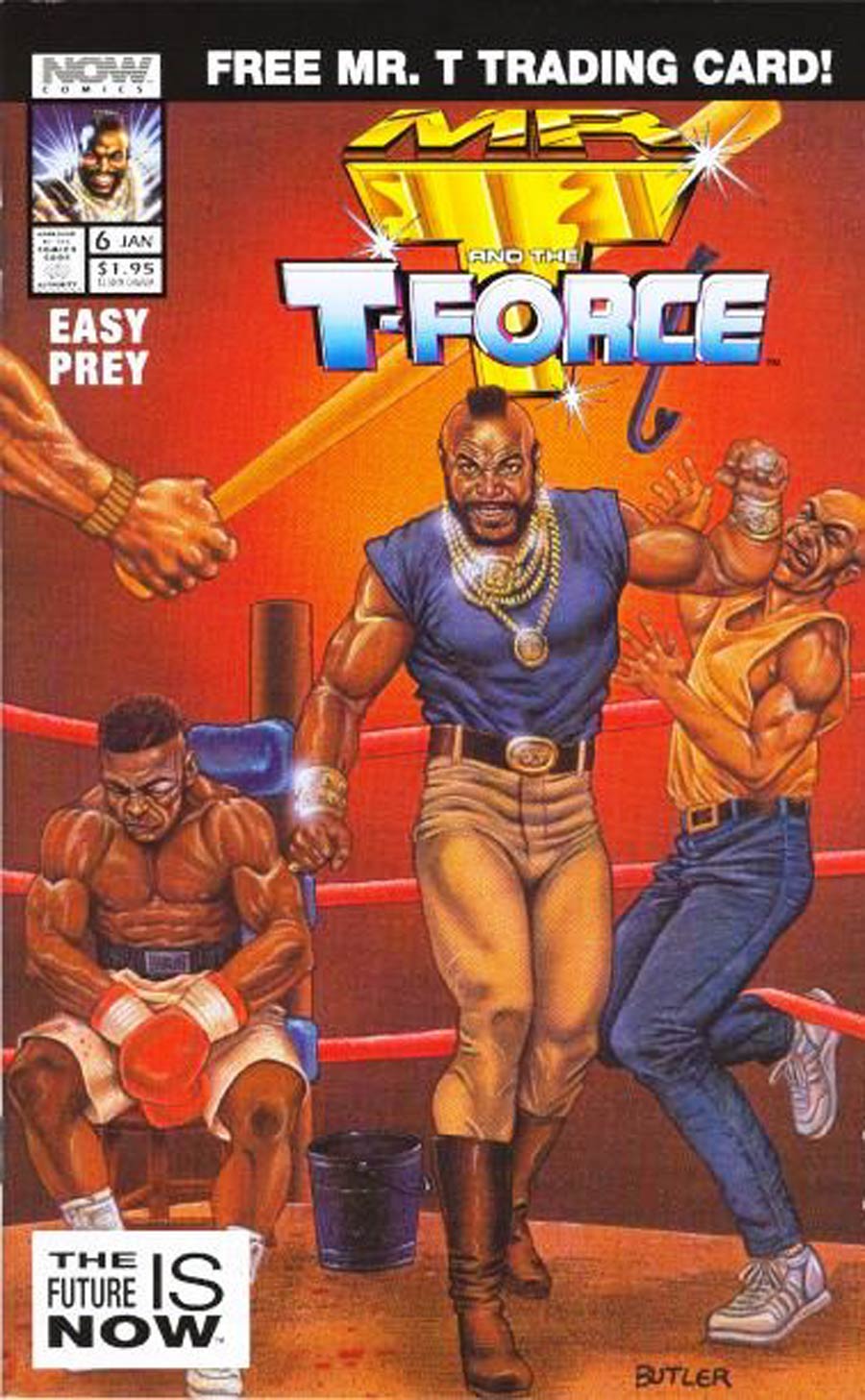 Mr T And The T-Force #6 Cover A Direct Sale Edition Polybagged With Card