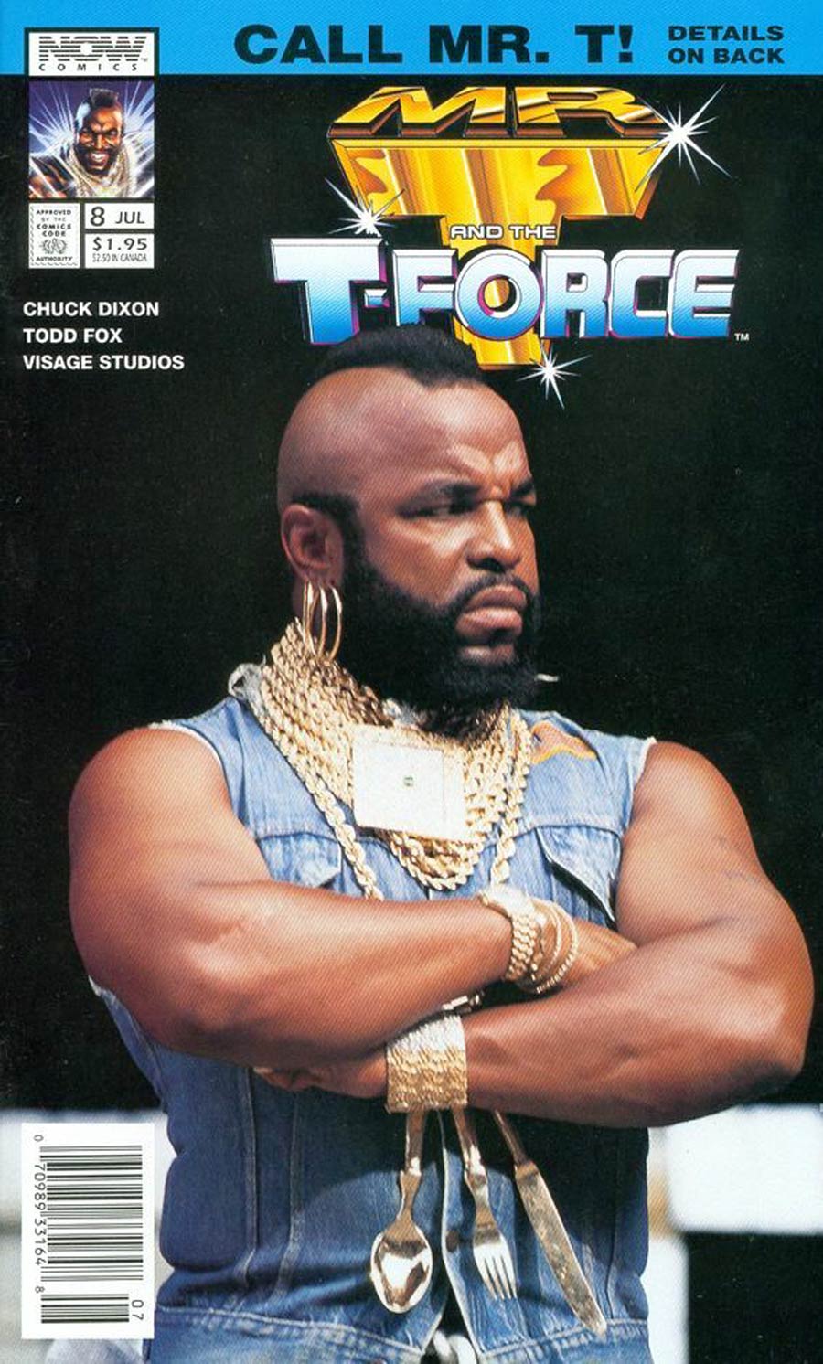 Mr T And The T-Force #8 Cover C Newsstand Edition