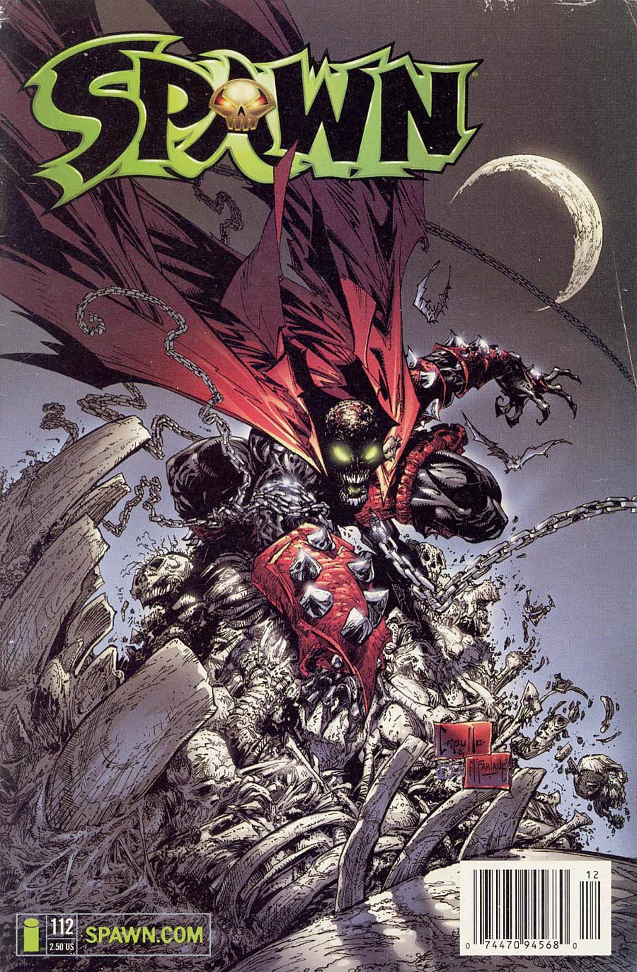 Spawn #112 Cover B Newsstand Edition