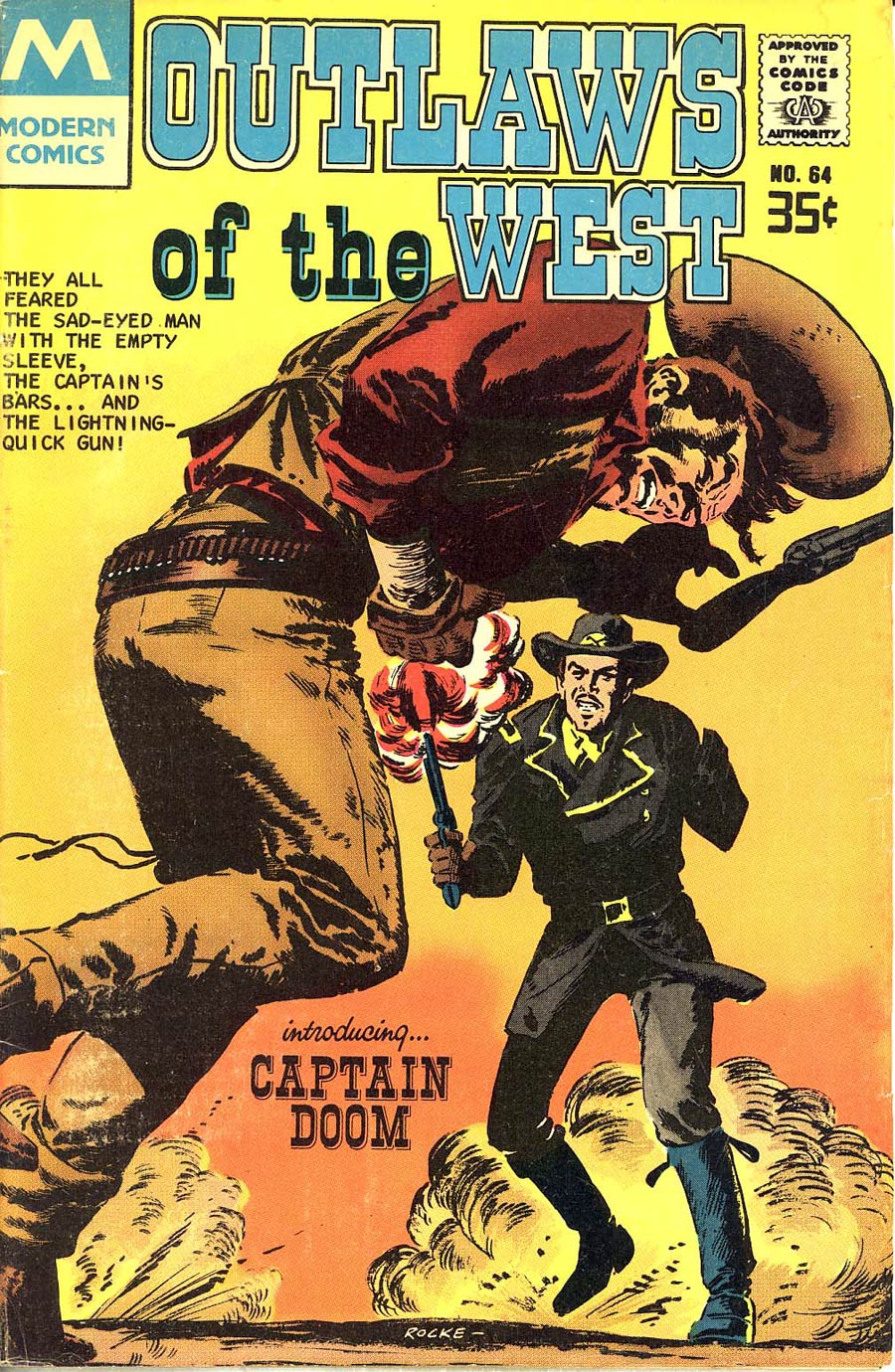 Outlaws Of The West #64 Cover B Reprint