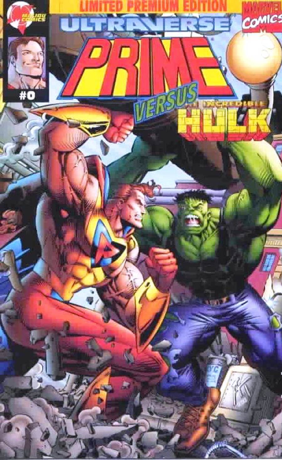 Prime Vs The Incredible Hulk #0 Cover A Mail Away Edition