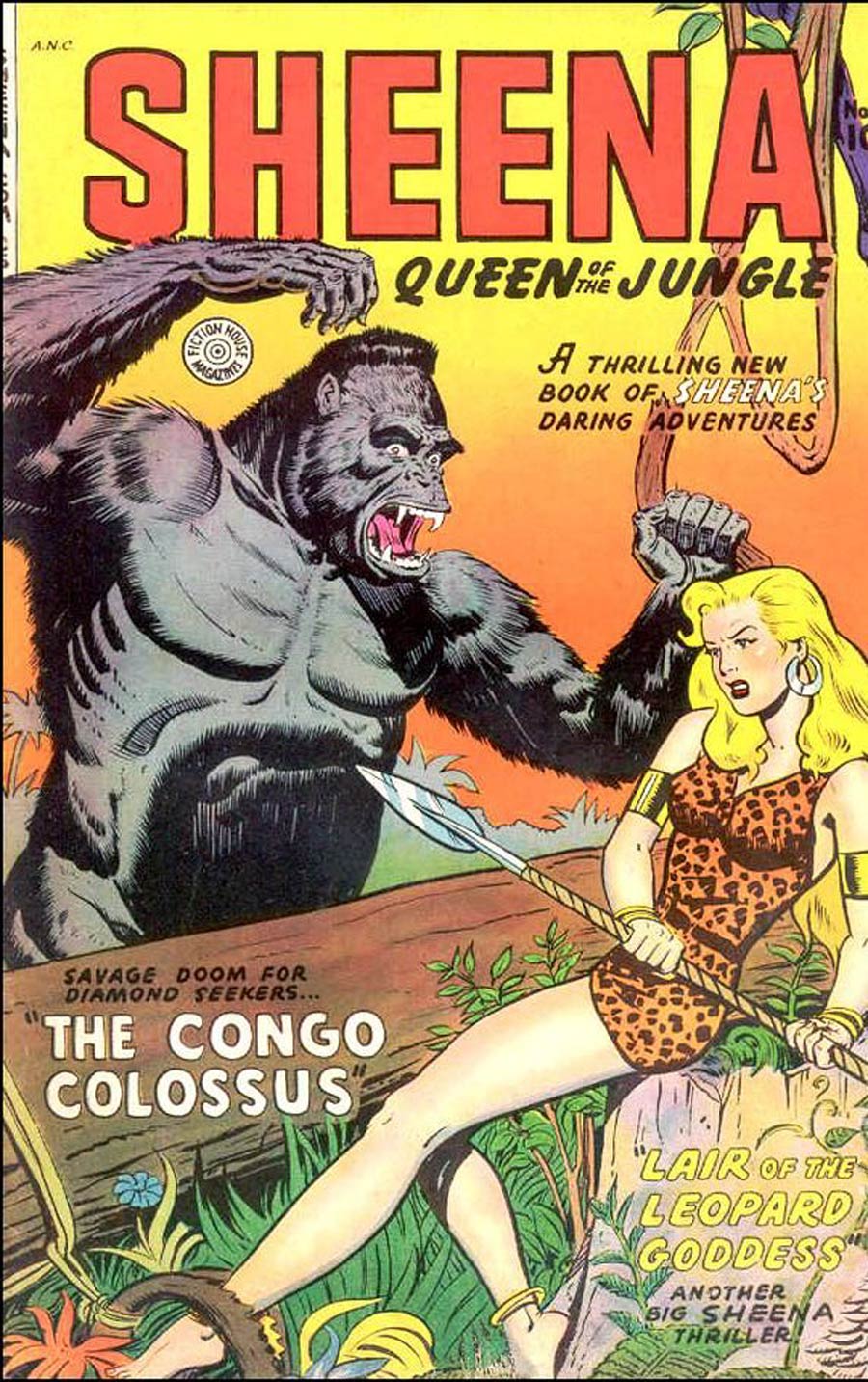 Sheena Queen Of The Jungle (Fiction House) #8