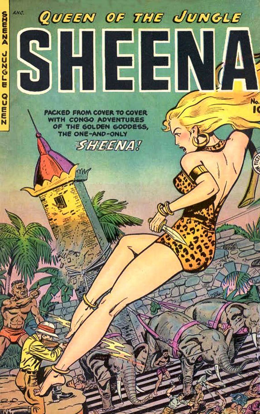 Sheena Queen Of The Jungle (Fiction House) #9