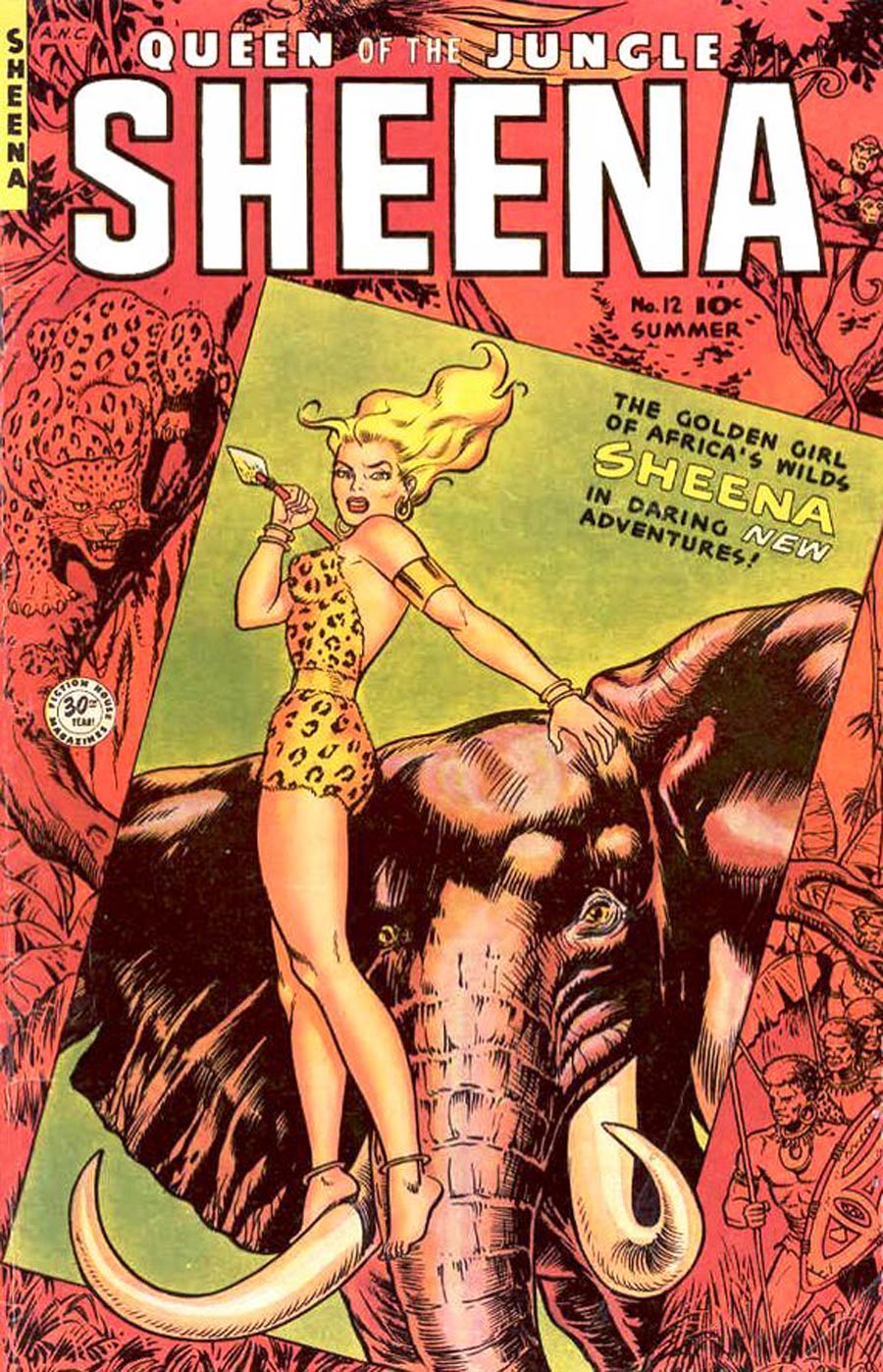 Sheena Queen Of The Jungle (Fiction House) #12