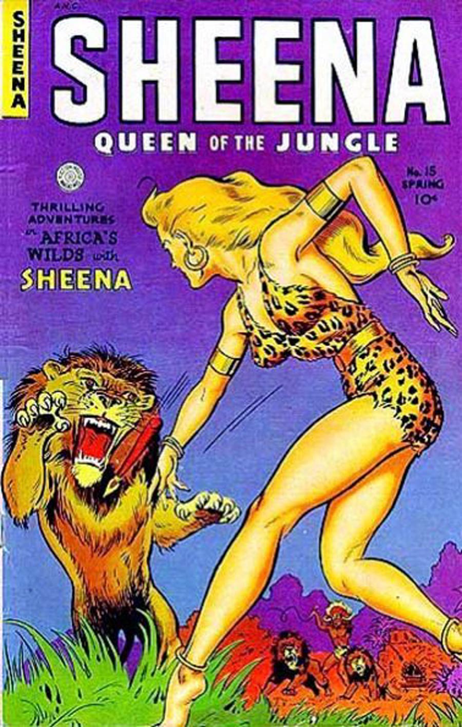 Sheena Queen Of The Jungle (Fiction House) #15