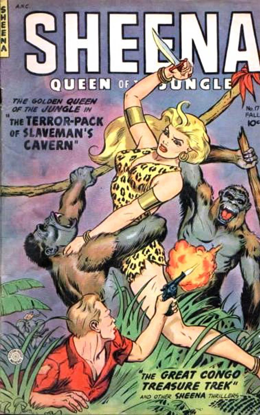 Sheena Queen Of The Jungle (Fiction House) #17