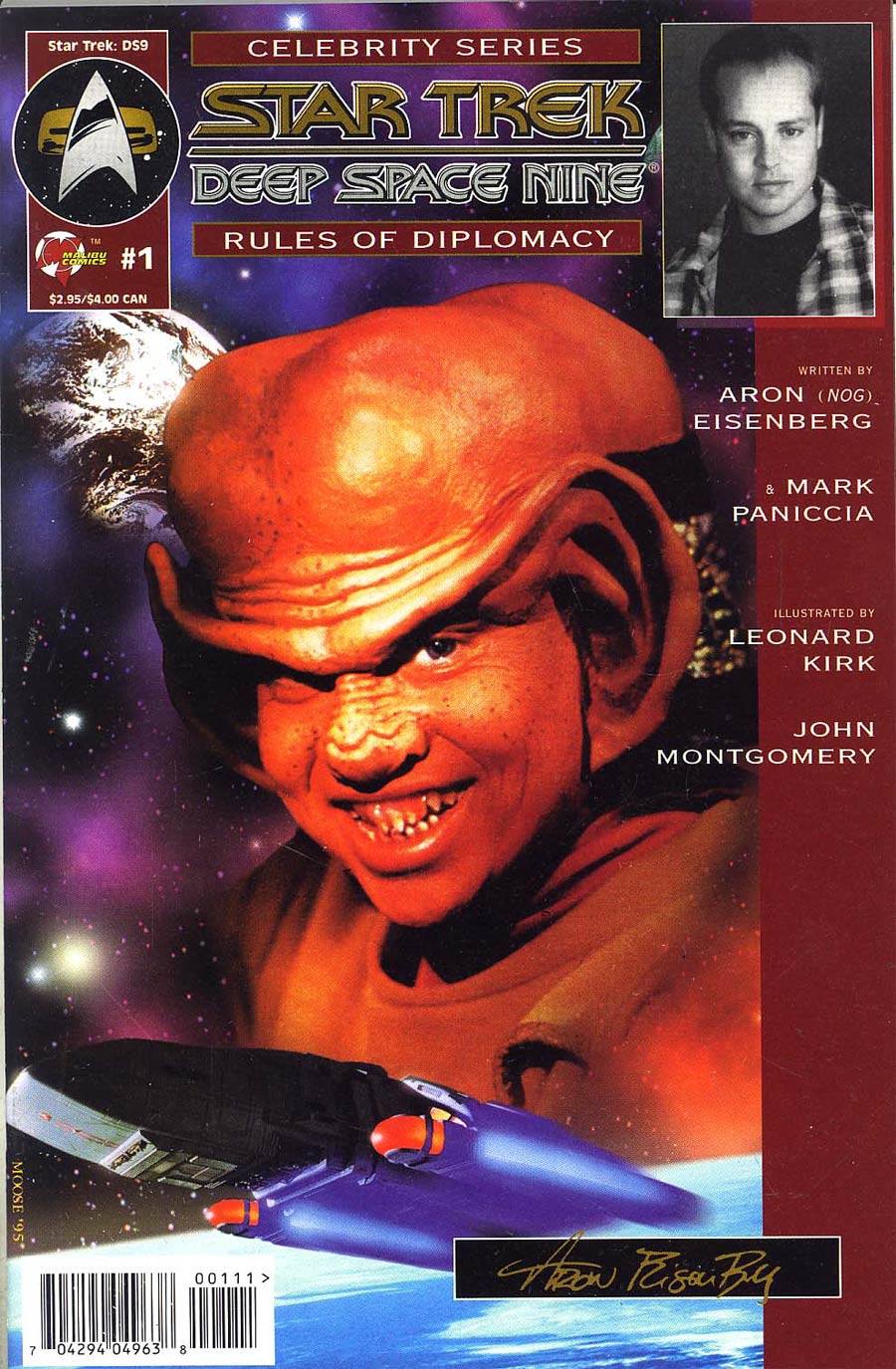 Star Trek Deep Space Nine The Celebrity Series Rules Of Diplomacy Aron Eisenberg #1