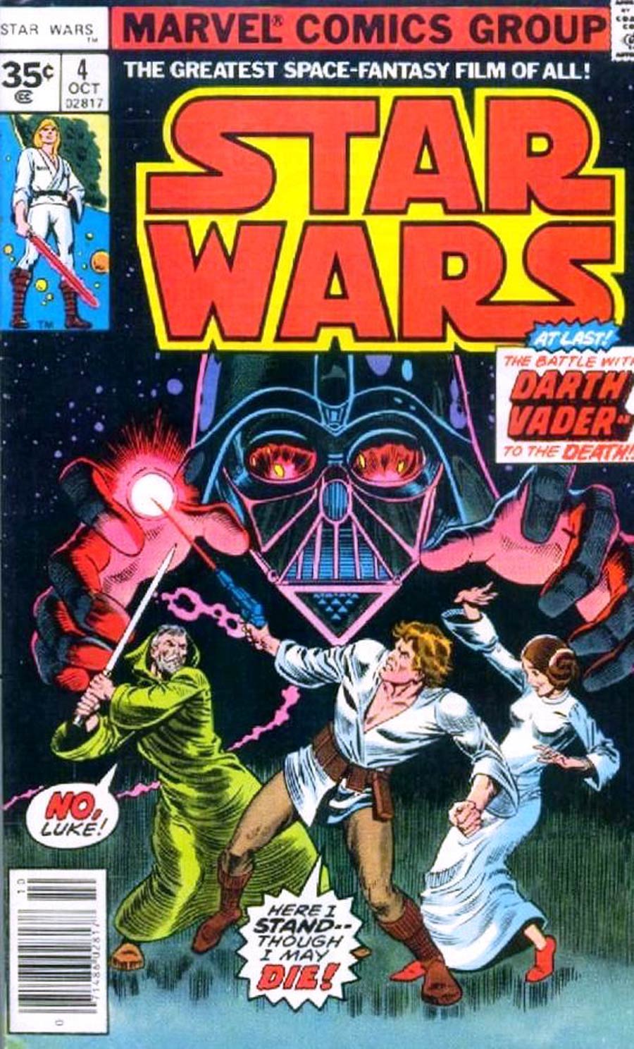 Star Wars (Marvel) Vol 1 #4 Cover C 35-Cent Variant Cover