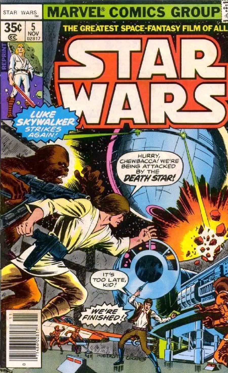 Star Wars (Marvel) Vol 1 #5 Cover B Reprint