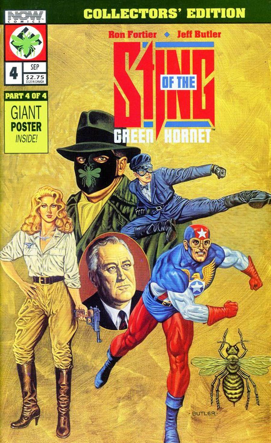 Sting Of The Green Hornet #4 Cover A Collectors Edition Polybagged