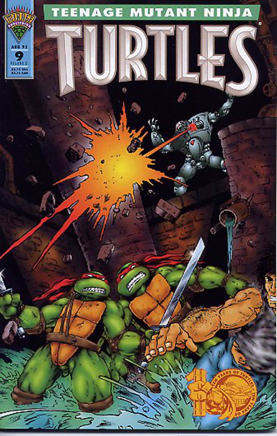 Teenage Mutant Ninja Turtles Vol 2 #9