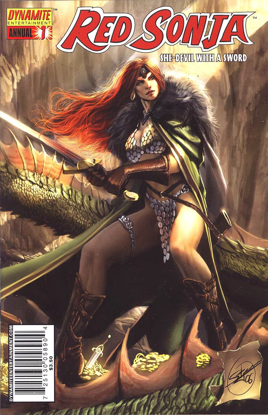 Red Sonja Vol 4 Annual #1 Regular Stjephan Sejic Cover