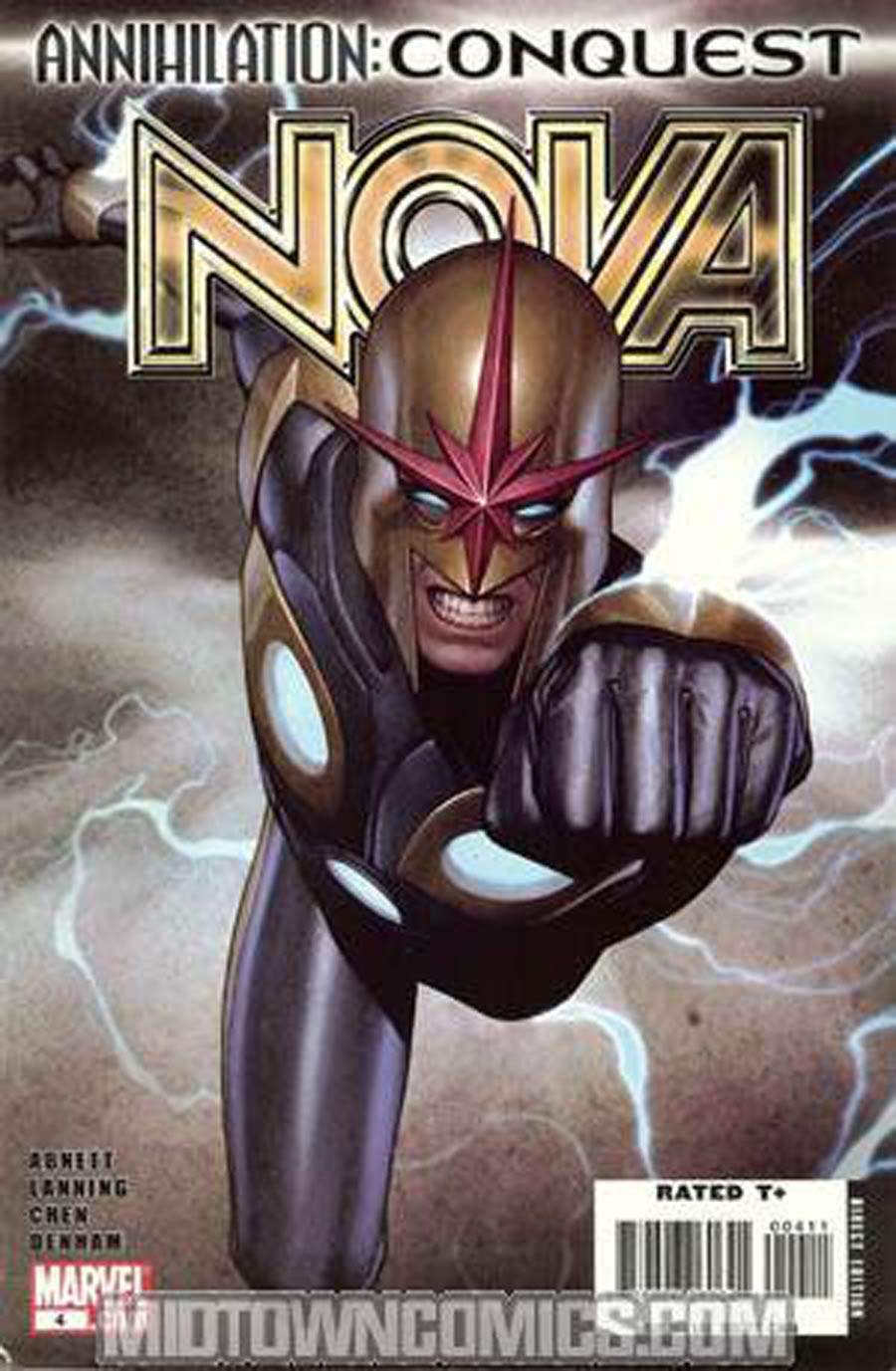 Nova Vol 4 #4 (Annihilation Conquest Tie-In)