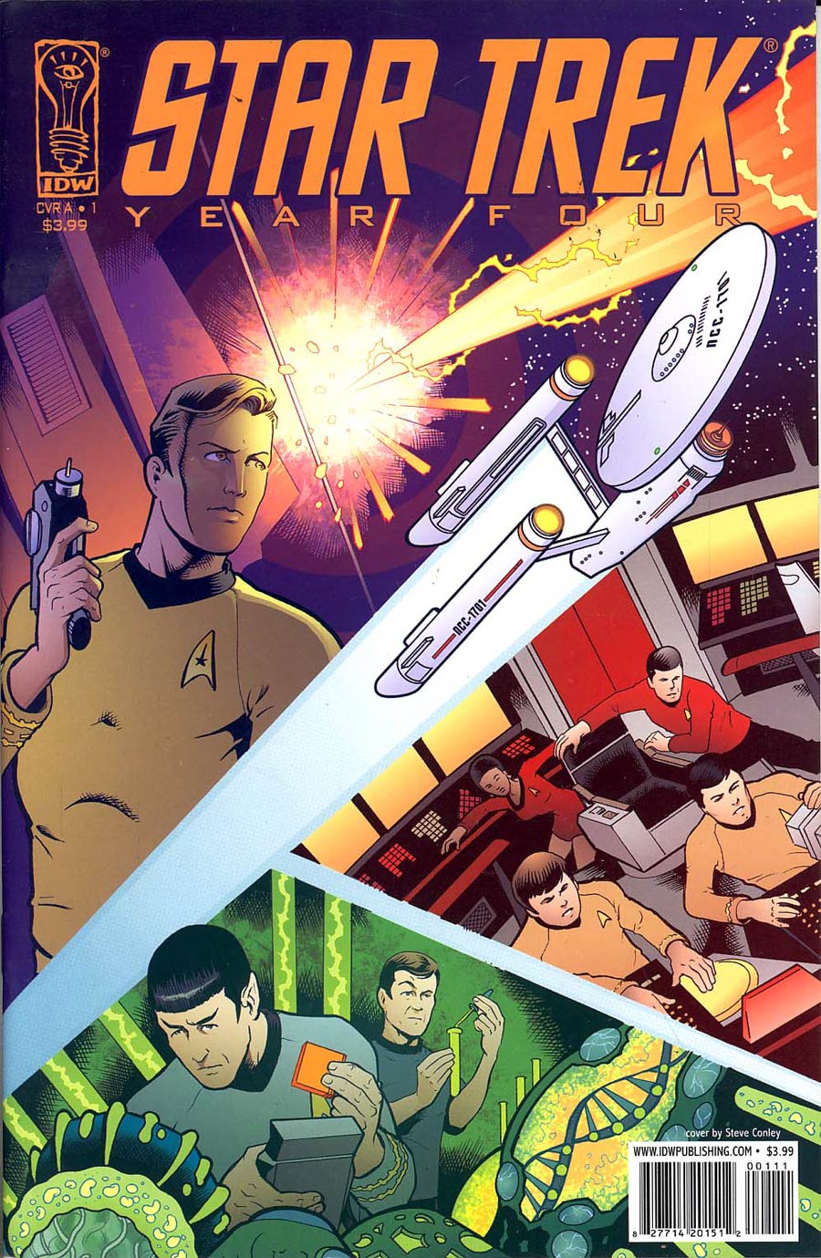 Star Trek Year Four #1 Regular Steve Conley Cover