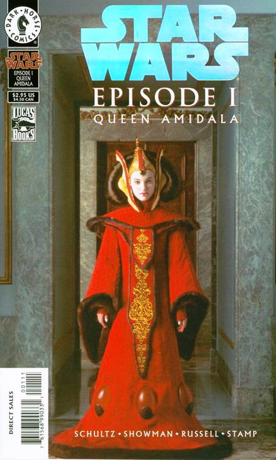 Star Wars Episode I The Phantom Menace Queen Amidala Cover C DF Holofoil Cover With Certificate