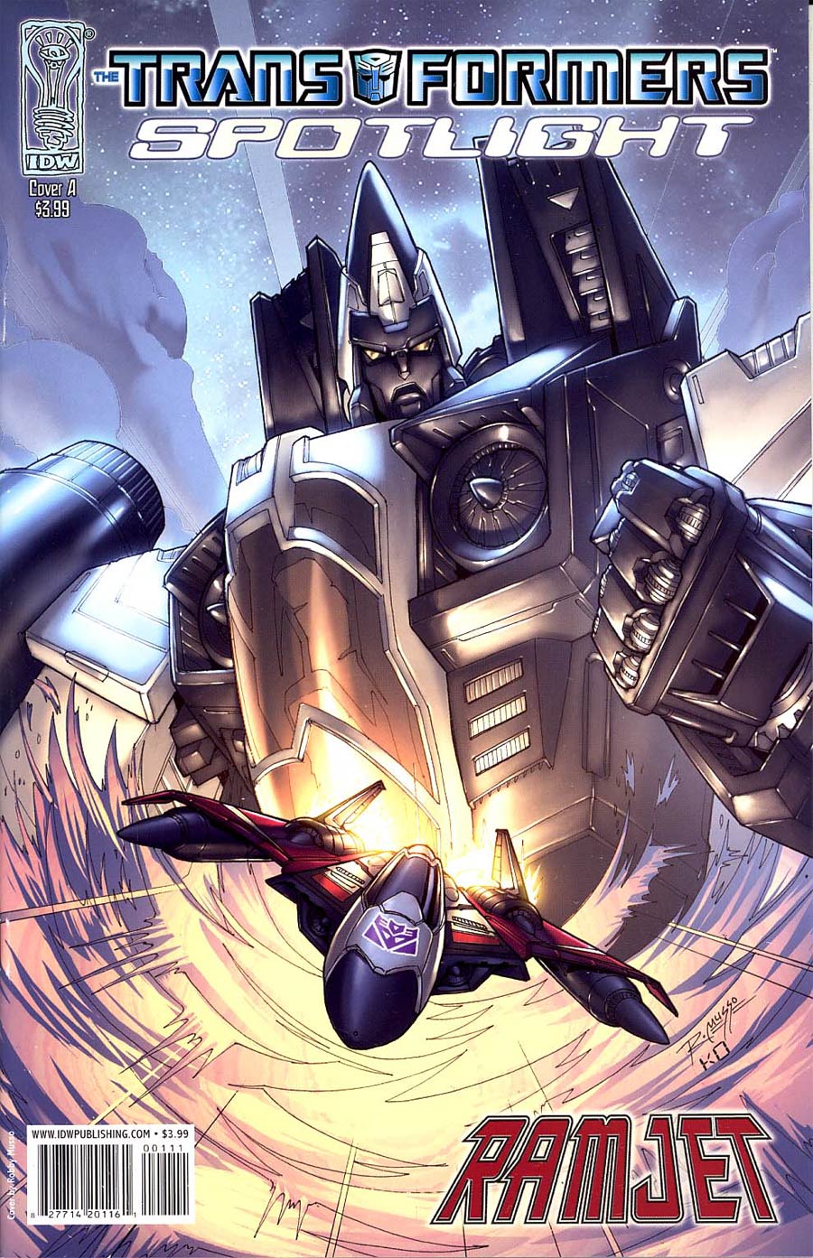 Transformers Spotlight Ramjet Regular Robby Musso Cover