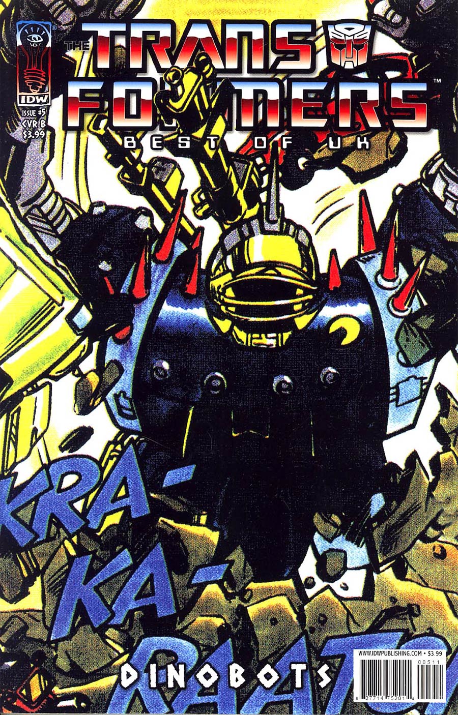 Transformers Best Of UK Dinobots #5 Regular Cover B