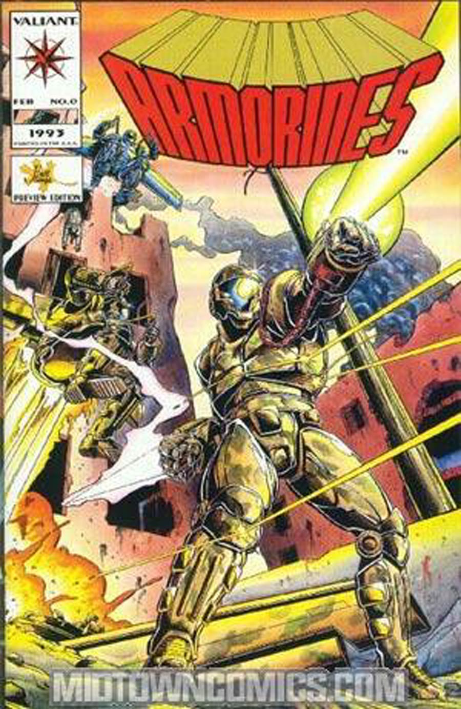 Armorines #0 Cover A Regular Cover