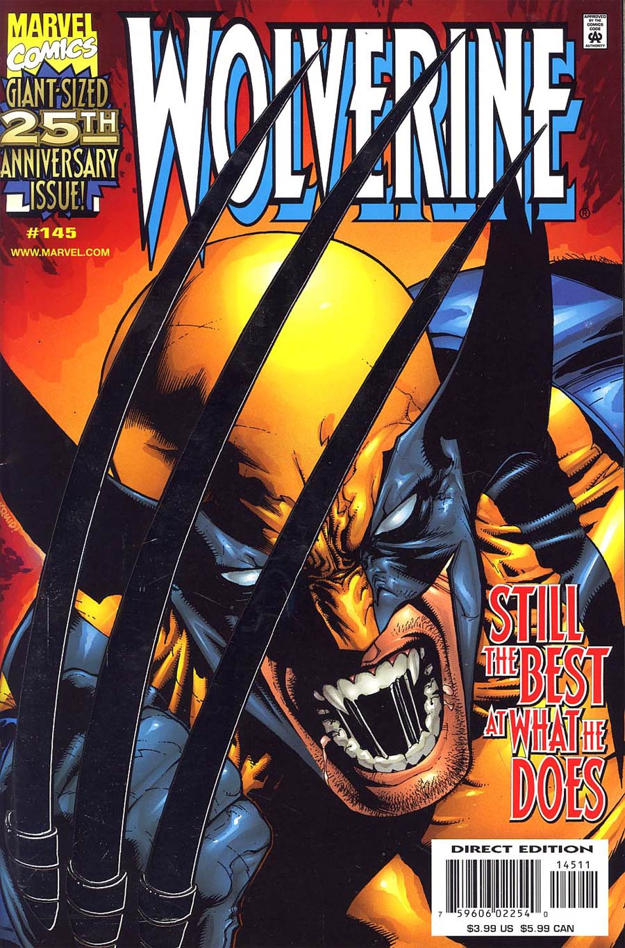 Wolverine Vol 2 #145 Cover A Foil Cover