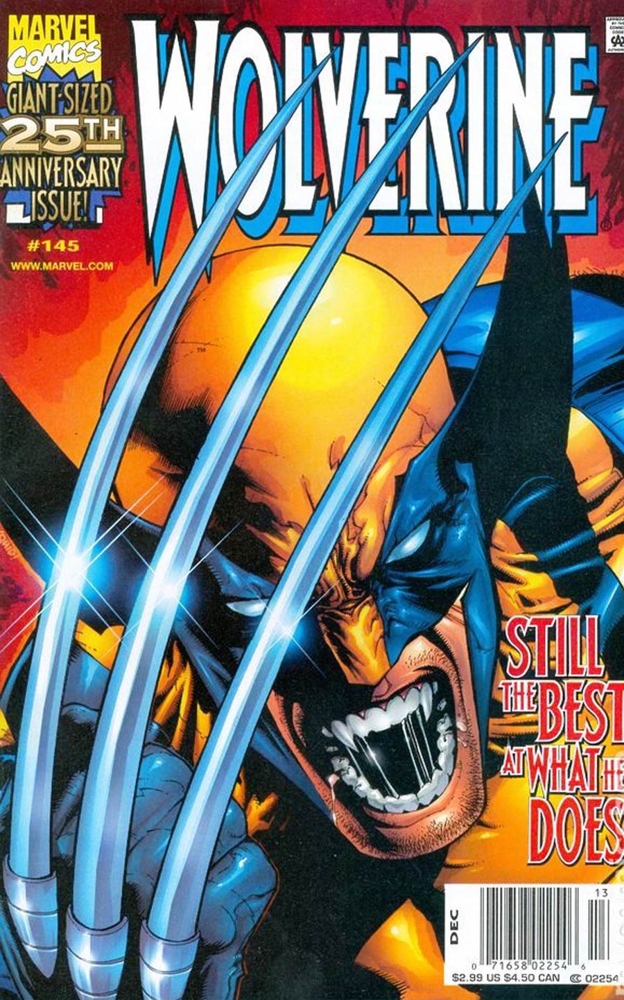 Wolverine Vol 2 #145 Cover B Newsstand Edition