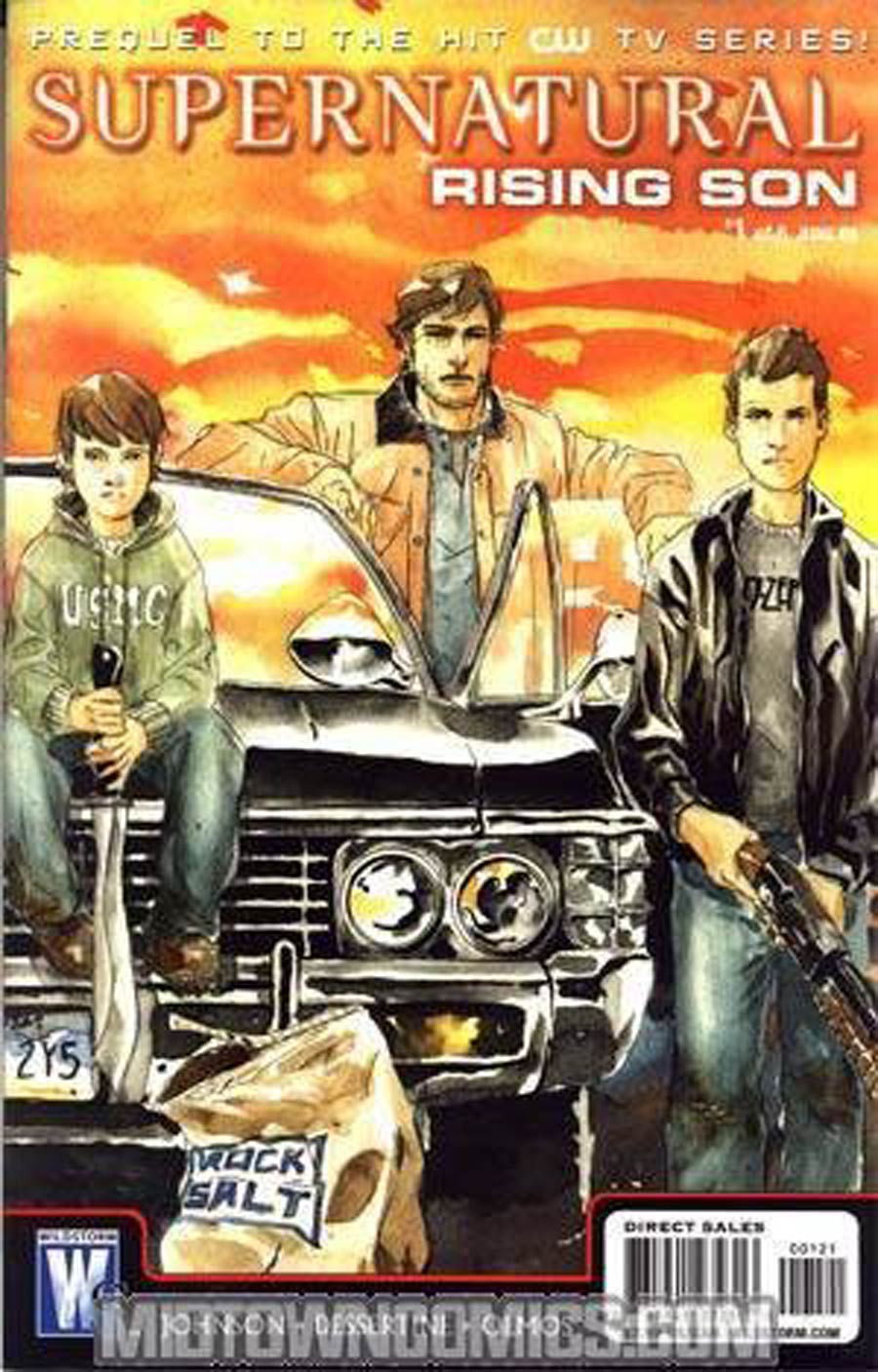 Supernatural Rising Son #1 Cover B Incentive Dustin Nguyen Variant Cover