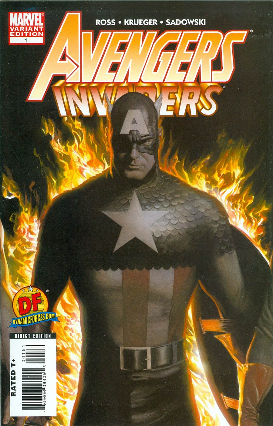 Avengers Invaders #1 Cover E DF Exclusive Alex Ross Variant Cover