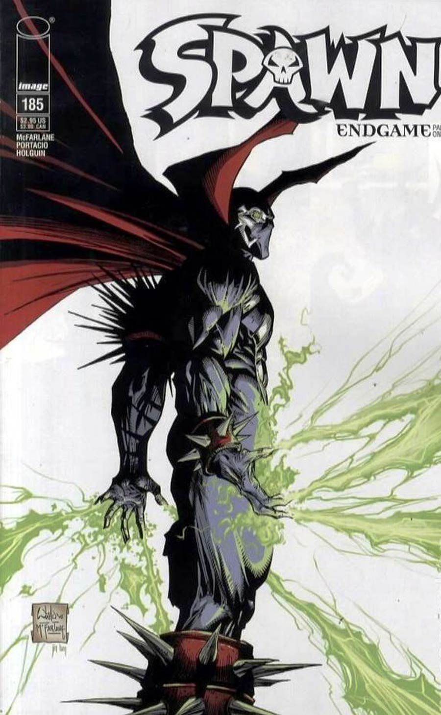 Spawn #185 Cover B 1st Ptg Whilce Portacio Cover