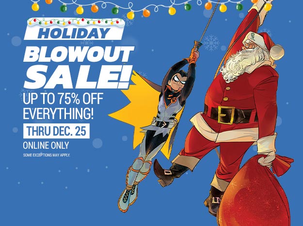 Blowout Sale! Up to 75% off everything